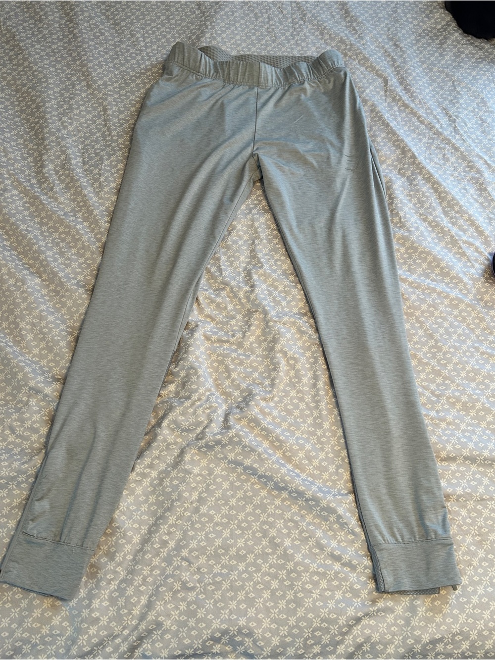 Gymshark Men's Light Gray Jogger Sweatpants